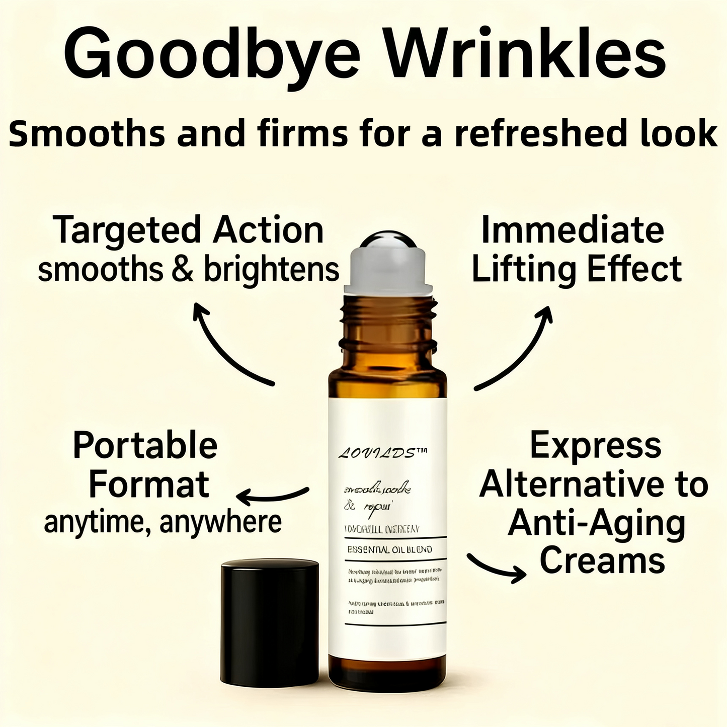 The Express Anti-Wrinkle smooths and firms your skin-